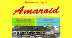 Desktop Screenshot of amaroid.ch